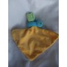 Bieco - Schmusetuch - Schmetterling - hellblau/gelb - 24 cm lang