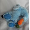 Steiff - Plüschtier - Spieltier - Elefant Karüssel - blautöne und orange - ca. 22 cm hoch sitzend und ca. 15 cm lang