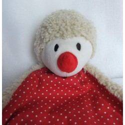 Steiner Plüsch GmbH - Schmusetuch - Igel Carl - rot und hellbraun - ca. 25 cm lang