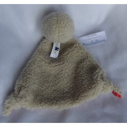 Steiner Plüsch GmbH - Schmusetuch - Igel Carl - rot und hellbraun - ca. 25 cm lang
