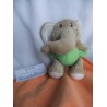 Tiamo - Collection - Schmusetuch - Elefant mit Schnuffeltuch und Rasselgeräusch - ca. 32 cm lang