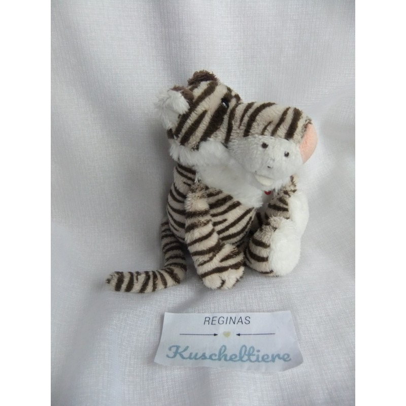 Nici - Plüschtier - Wild friends - Tiger - graugetigert - ca. 15 cm groß - Schlenker