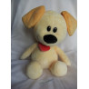 Nici - Plüschtier - Wusel & Pip - Hund Pip - gelb mit Halsband und Herzchenanhänger - ca. 50 cm groß -  Schlenker