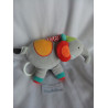 Pusblu - Spieluhr - Elefant - bunt - Melodie: unbekannt - ca. 20 cm lang und 13 cm hoch