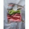 Beauty Baby - Schmusetuch - Esel - rosa und lindgrün ca. 23 cm lang