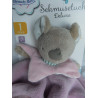 Beauty Baby - Müller - Schmusetuch deluxe - Koala - rosa und braun - ca. 30 cm lang