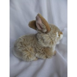 Teddy Hermann - Plüschtier -Hase - ca. 18 cm hoch und ca. 25 cm lang