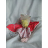 Netto - Disney - Schmusetuch - Winnie Pooh - rosatöne - mit Schnullerhalter - ca. 25 cm x 25 cm groß