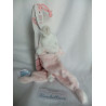 VIB - Very Imported Baby - Schmusetuch - Maus - rosa und weiß - ca. 25 cm lang
