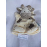 Bellodoux - Schmusetuch / Handpuppe - Giraffe mit Schal - vanille und braun - ca. 25 cm lang