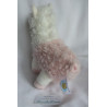 Bob der Bär - Spieltier - Plüschtier - Lama - rosa und weiß - ca. 25 cm lang und 20 cm hoch