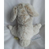 Bob der Bär - Spieltier - Plüschtier - Hase - beige/braun meliert - ca. 25 cm groß - sitzend