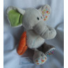 Nici - My first Nici - Plüschtier - Spieltier Activity - Elefant Dundi - beige und bunt - ca. 25 cm groß - Schlenker