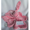 CMP - Schmusetuch - Hase mit Schal - rosa und weiß mit Motiven - ca. 23 cm lang