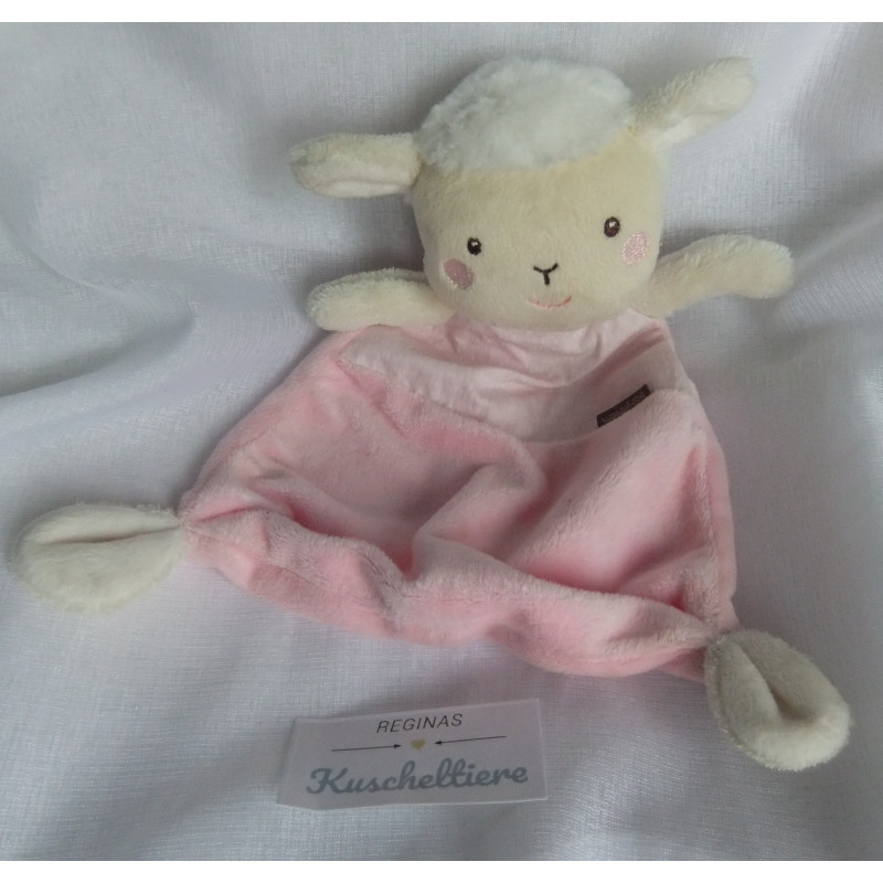 Babydream - Rossmann - Schmusetuch - Schaf - rosa - ca. 25 cm lang