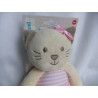 Fashy - Little Stars - Spieltier - Plüschtier - Quietsche - Katze beige und rosa - ca. 26 cm groß - Schlenker