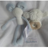 Kik/Okay Spieltier Maus in weiß und hellblau - Kik/Ergee Rasselgreifling Schaf weiß und braun