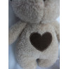 Primark - Plüschtier - Bär mit einem kleinen Herzchen auf dem Bäuchlein - ca. 25 cm groß