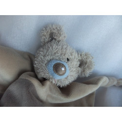 Morgenstern - Schmusetuch - Koala -  Brauntöne - ca. 24 cm lang und 26 cm breit