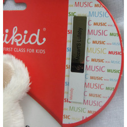 Sigikid - Spieluhr - Eisbär Bär Hilde Gilde - Melodie: Mozart's Lullaby - ca. 25 cm groß