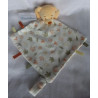 Primark - Disney Baby - Schmusetuch - Bär Winni Pooh mit bunten Blattmotiven und Schnullerband - ca. 33 cm lang