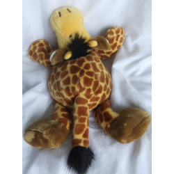 Nici - Plüschtier - Wild Friends - Giraffe - Brauntöne und gelb - ca. 50 cm groß - liegend