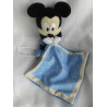 Regio KFT - Schmusetuch - Mickey Mouse Maus blau mit Mickeymotiven - ca. 15 cm x 12 cm groß
