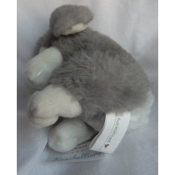 Tedi - Kuschelfreund - Plüschtier - Hase - grau /weiß - ca. 20 cm groß - sitzend