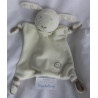 Baby Club - C&A - Schmusetuch - Schaf beige mit gestreiften Halstuch - ca. 27 cm lang