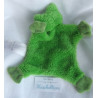 Kik - Ergee - Schmusetuch - Frosch - grün/hellgrün mit Punkten - ca. 20 cm lang