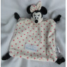 Primark - Disney - Schmusetuch - Minnie Mouse - creme mit rosa Punkten - ca. 32 cm lang