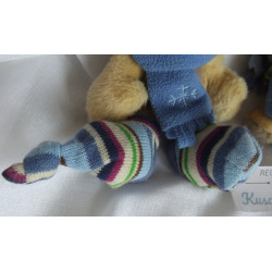 Depesche - Plüschtiere - Pimboli mit Schal und gestreiften Socken und Pimboli mit Schneeball
