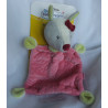 Babydream - Schmusetuch - Reh mit kleiner Schleife am Ohr - rosa/grau - ca. 25 cm lang