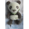 Pusblu - Plüschtier - Panda mit Halstuch - dunkelgrau und weiß - ca. 25 cm groß -Schlenker