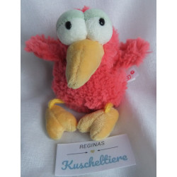 Nici - Plüschtier - Funny Birds - Vogel rot - ca. 15 cm groß - Schlenker