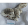 Morgenroth - Spieltier - Plüschtier - Hase - weißbraun meliert/weiß - ca. 15 cm lang und 15 cm hoch
