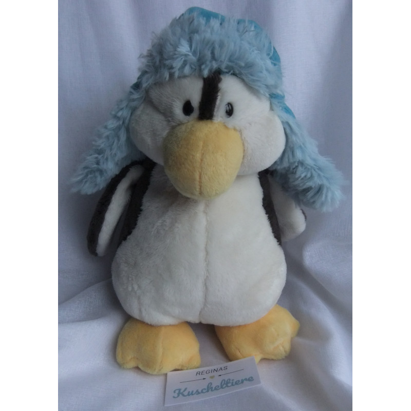 Nici - Plüschtier - Pinguin Ilja mit Mütze - ca. 25 cm groß