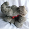 Nici - Plüschtiere - Love - Pärchen Elefant Max grau mit Halstuch rot mit Loveschriftzug - Magnet in Rüssel und Vorderfüßchen