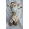 Ernstings Family - Plüschtier - Giraffe braun/beige/rosa mit Plüschmähne und Plüschhufe - ca. 27 cm groß