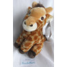 Tedi - Kuschelfreund - Plüschtier - Giraffe - Brauntöne - ca. 21 cm groß - sitzend