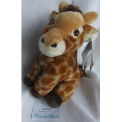 Tedi - Kuschelfreund - Plüschtier - Giraffe - Brauntöne - ca. 21 cm groß - sitzend
