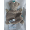 Babydream - Schmusetuch - Affe in blau/graubraun mit Sternchenapplikation - ca. 23 cm lang