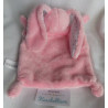 Nicotoy - Schmusetuch - Hase rosa/weiß mit grauen Punkten und aufgestickten Sternchen - ca. 24 cm lang