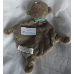 Babydream - Schmusetuch - Affe dunkelbraun mit Halstuch - ca. 25 cm lang