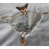 Aldi - Simba - Disney - Schmusetuch - Rehkitz Bambi mit Schriftzug - ca. 40 cm lang