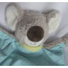 Sigikid - Schmusetuch - Urban Baby Edition - Koala grau/hellblau mit Halstuch - rosa und grau - ca. 33 cm lang