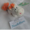 Nici - Schlüsselanhänger - Einhorn Theodor & friends - creme/orange - ca. 9 cm lang und ca. 9 cm hoch