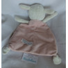 Beauty Baby - Schmusetuch Schaf rosa mit Halstuch - ca. 28 cm lang