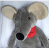 Sigikid - Plüschtier - Red Friends - Maus mit rotem Halstuch und roter Pfote  - ca. 70 cm groß - Schlenker
