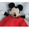 H&M - Schmusetuch - Mickey Mouse Maus - rot/schwarz - ca. 25 cm lang